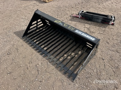 Blue Diamond 48 in Skeleton Mini Skid Steer Bucket (Unused)