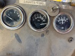 Control Station with Engine Oil Pressure
