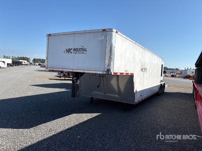 2015 Covered Wagon Trailers CWG8.5x40TTA5 40 ft Tri/A Pump Trailer w/Marelli Generator, (2) GR Pumps