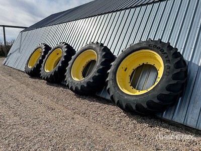 Quantity of (4) Goodyear 620/70R46 Sprayer Tires - Fits John Deere 4930 Sprayer