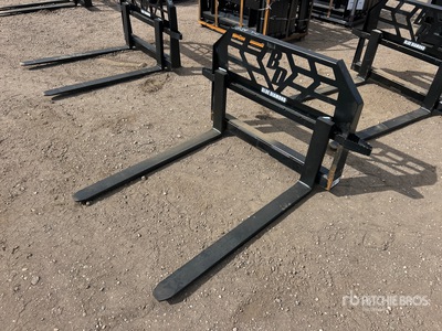 Blue Diamond 48 in Skid Steer Forks (Unused)