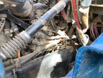 Engine with Air Compressor