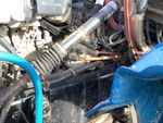 Engine with Air Compressor