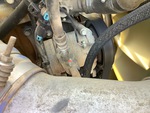 Engine with A/C Compressor
