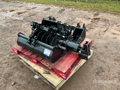 Quantity of (9) 2026 AGT 12EX-ATA Mini Excavator Attachments (Unused)