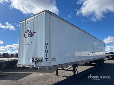 2007 Wabash 53 ft x 102 in T/A Van Trailer