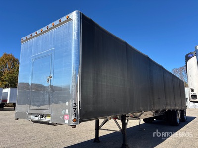 2015 Reitnouer 48 ft T/A Spread Axle Curtain Side Trailer