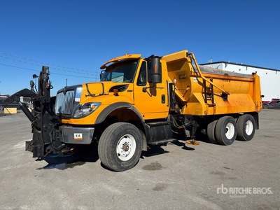 2008 International 7600 6x4 Snow Plow Truck