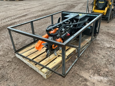2026 Mower King ECSSCT72 60 in Skid Steer Trencher (Unused)