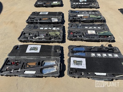 Lot of 6- Vehicle Inspection Kits (In lockable Pelican Cases) Will ship on pallet 42x49x20 275