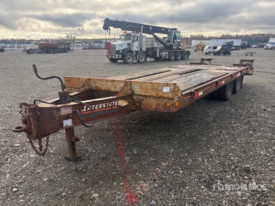 1996 Interstate 20TDA 24 ft T/A Remolque Portamaquinaria