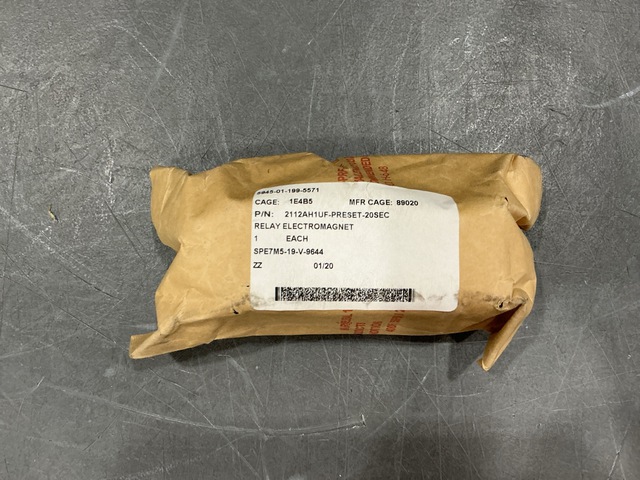 Tyco 2112AH1UF-PRESET-20SEC Electromagnetic Relay