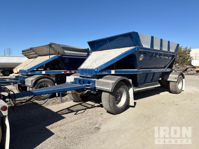 2017 ACE 20 ft S/A Drawbar Pup Belly Dump Trailer