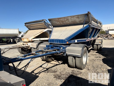 2022 ACE 20 ft S/A Turntable Belly Dump Trailer