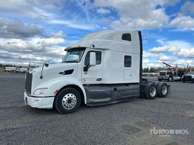 2020 Peterbilt 579 6x4 Ciągnik siodłowy T/A z kabiną sypialną