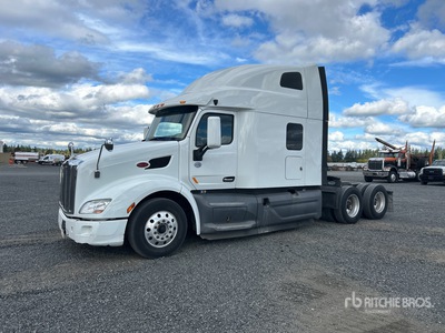 2020 Peterbilt 579 6x4 Ciągnik siodłowy T/A z kabiną sypialną