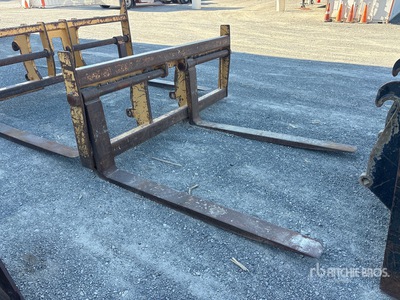 98 in Wheel Loader Forks - Fits John Deere 624J