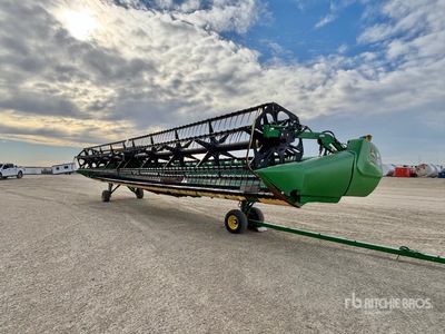 2011 John Deere 640D 40 ft Draper HydraFloat Combine Header