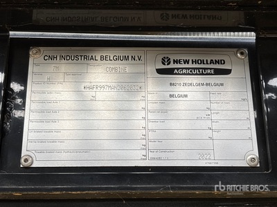 2022 New Holland CR9.90 Maaidorser