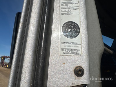2018 Kenworth T880 Cabeza Tractora Cabina Corta (Inoperable)