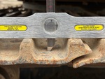 Train de roulement with Hauteur de crampon gauche
