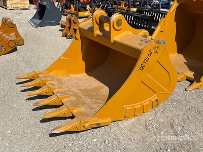 2026 Warrior WBMCRC20-1500 59 in Q/C Digging Excavator Bucket - Fits Cat 320 / 20 - 25 ton (Unused)