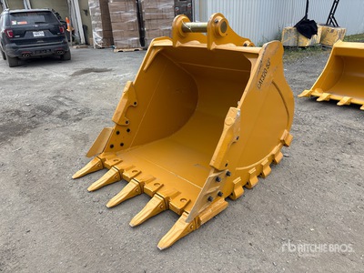 2026 Warrior WBRC20-1400 53 in Digging Excavator Bucket - Fits Cat 320 / 20 - 25 ton (Unused)