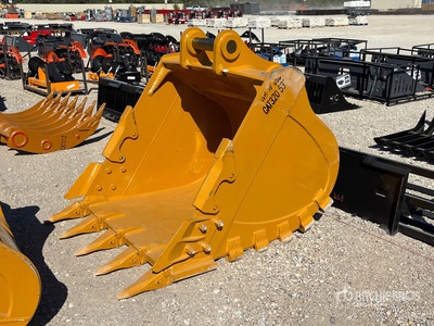 2026 Warrior WBRC20-1400 53 in Digging Excavator Bucket - Fits Cat 320 / 20 - 25 ton (Unused)