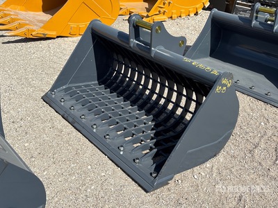 2026 Warrior WBMCS5-1320 52 in Skeleton Cleanup Excavator Bucket - Fits Cat 305 / 5 - 6 ton (Unused)