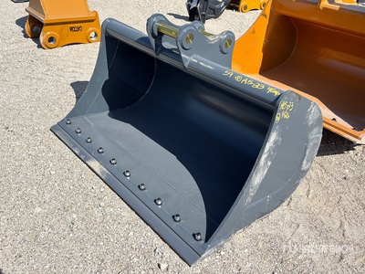 2026 Warrior WBMCC7-1500 59 in Cleanup Excavator Bucket - Fits Cat 307 / 6 - 8 ton (Unused)