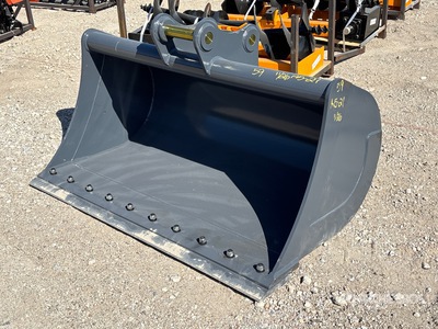 2026 Warrior WBMCC7-1500 59 in Cleanup Excavator Bucket - Fits Cat 307 / 6 - 8 ton (Unused)