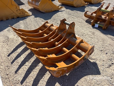 2026 Warrior WBRC12-1620-1 64 in Excavator Rake - Fits Cat 312 / 10 - 12 ton (Unused)