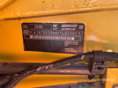 2014 Cat 259D Kompaktowa ładowarka gąsienicowa