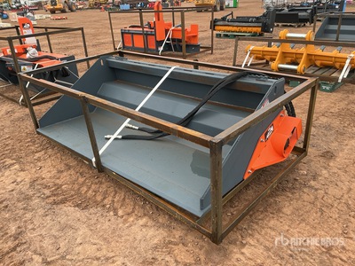 2026 Handy HNHB78 78 in Power Rake Skid Steer Bucket (Unused)