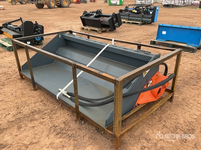 2026 Handy HNHB78 78 in Power Rake Skid Steer Bucket (Unused)