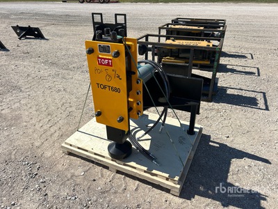 2026 TOFT TOFT680P Skid Steer Post Driver (Unused)