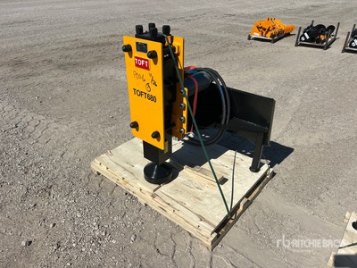 2026 TOFT TOFT680P Skid Steer Post Driver (Unused)