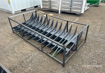 2026 TOFT ST-72 72 in Skid Steer Root Rake (Unused)