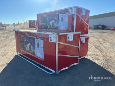2026 HIlls Industrial 804024 40 ft x 80 ft x 24 ft Storage Building (Unused)