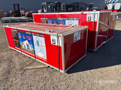 2026 HIlls Industrial 804024 40 ft x 80 ft x 24 ft Storage Building (Unused)