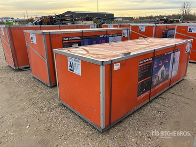 2026 HIlls Industrial 804024 40 ft x 80 ft x 24 ft Storage Building (Unused)