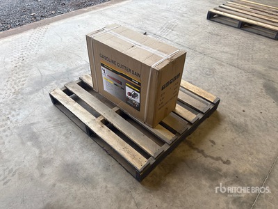 2026 Powertek PT8208D Gasoline Cut-Off Saw (Unused)
