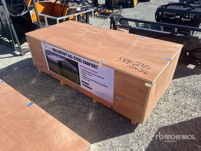 2026 SKLP SK-SC40 20 ft x 40 ft All-Steel Carport (Unused)