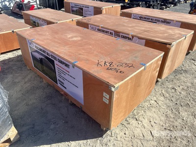 2026 SKLP SK-SC40 20 ft x 40 ft All-Steel Carport (Unused)
