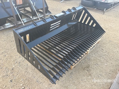2026 GIYI GY-RB66N 66 in Rock Skid Steer Bucket (Unused)