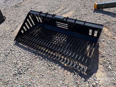 2026 GIYI GY-RB66N 66 in Q/C Rock Skid Steer Bucket (Unused)