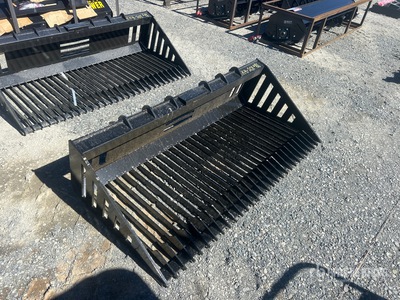 2026 GIYI GY-RB66N 66 in Rock Skid Steer Bucket (Unused)