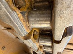 Undercarriage with Left Track Bushings