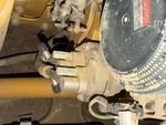 Engine with A/C Compressor