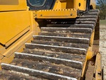 Undercarriage with Left Track Pads